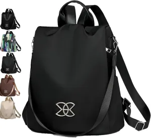 Anti-Theft Large Capacity Backpack, Women Large Capacity Travel Backpack, Leisure Shoulder Bag, For all Occasions (Black)
