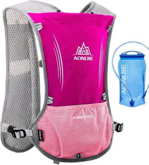 AONIJIE 5L Outdoor Sport Multifunctional Camping Backpack Cycling Running Climbing Hiking Hydration Vest Pack