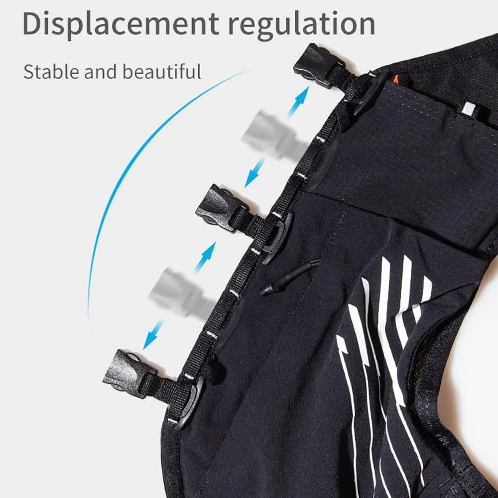 AONIJIE Running Hydration Vest Lightweight & Large Capacity Running Vest for Women Men, Hydration Running Backpack Fits 6.8" Phones