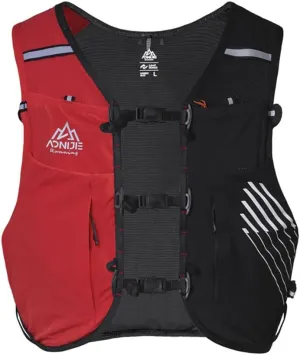 AONIJIE Running Hydration Vest Lightweight & Large Capacity Running Vest for Women Men, Hydration Running Backpack Fits 6.8" Phones