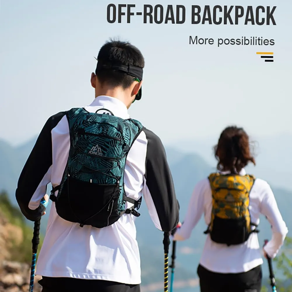 AONIJIE Unisex Hydration Backpack - Multipurpose Outdoor Sports Pack with Large Capacity, Lightweight, Breathable and Comfortable Design for Running, Hiking, Cycling