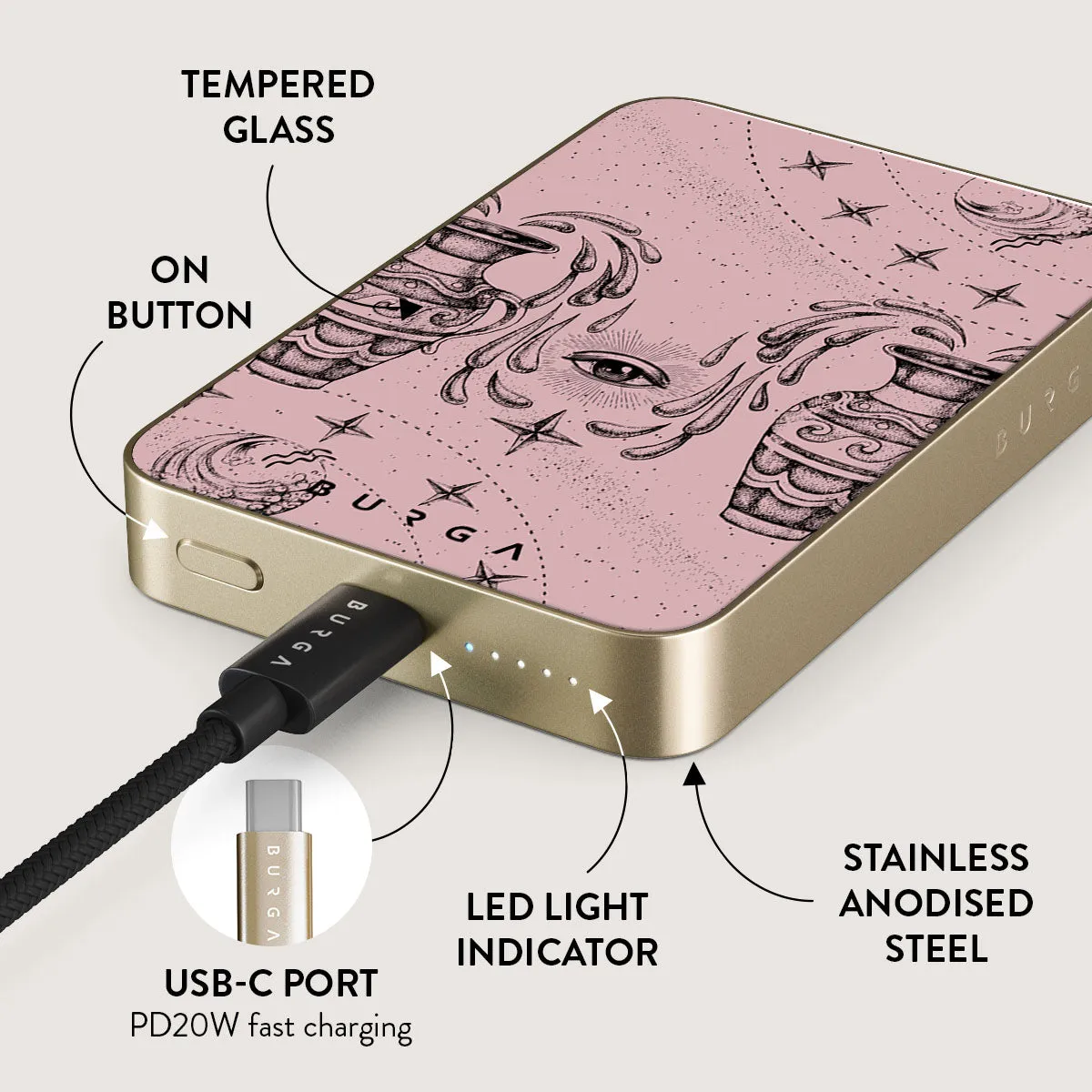 Aquarius - Magnetic Power Bank