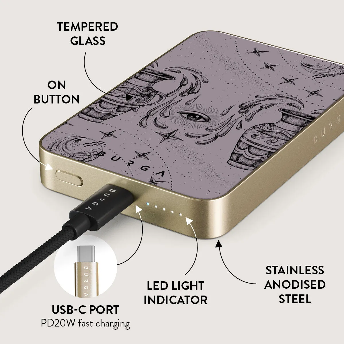 Aquarius - Magnetic Power Bank