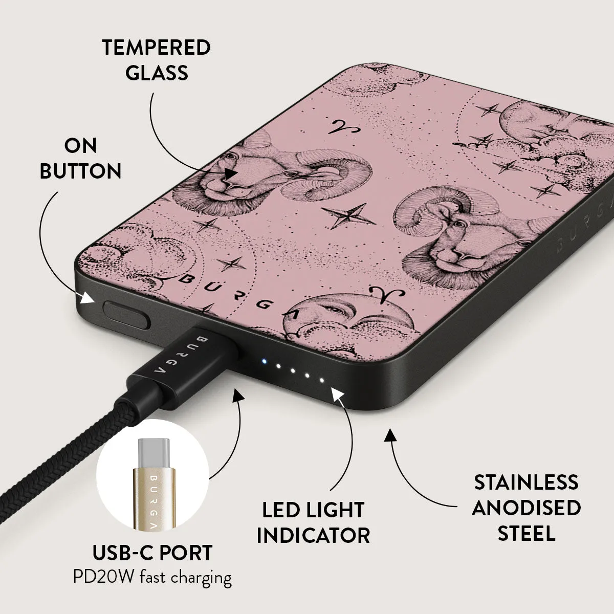 Aries - Magnetic Power Bank