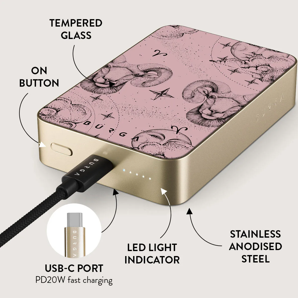 Aries - Magnetic Power Bank