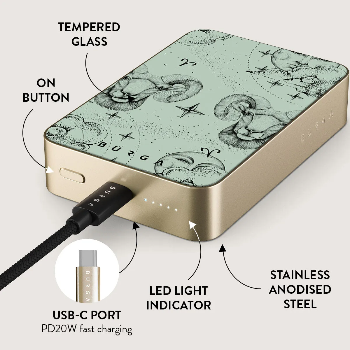Aries - Magnetic Power Bank