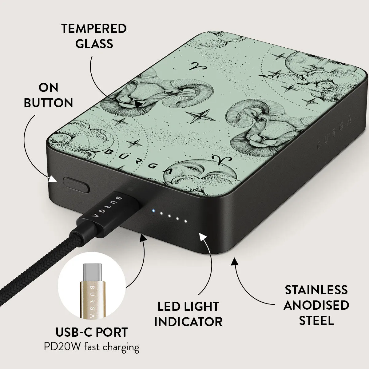 Aries - Magnetic Power Bank