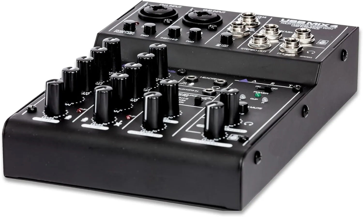 ART USBMix4 Four Channel Mixer/USB Audio Interface