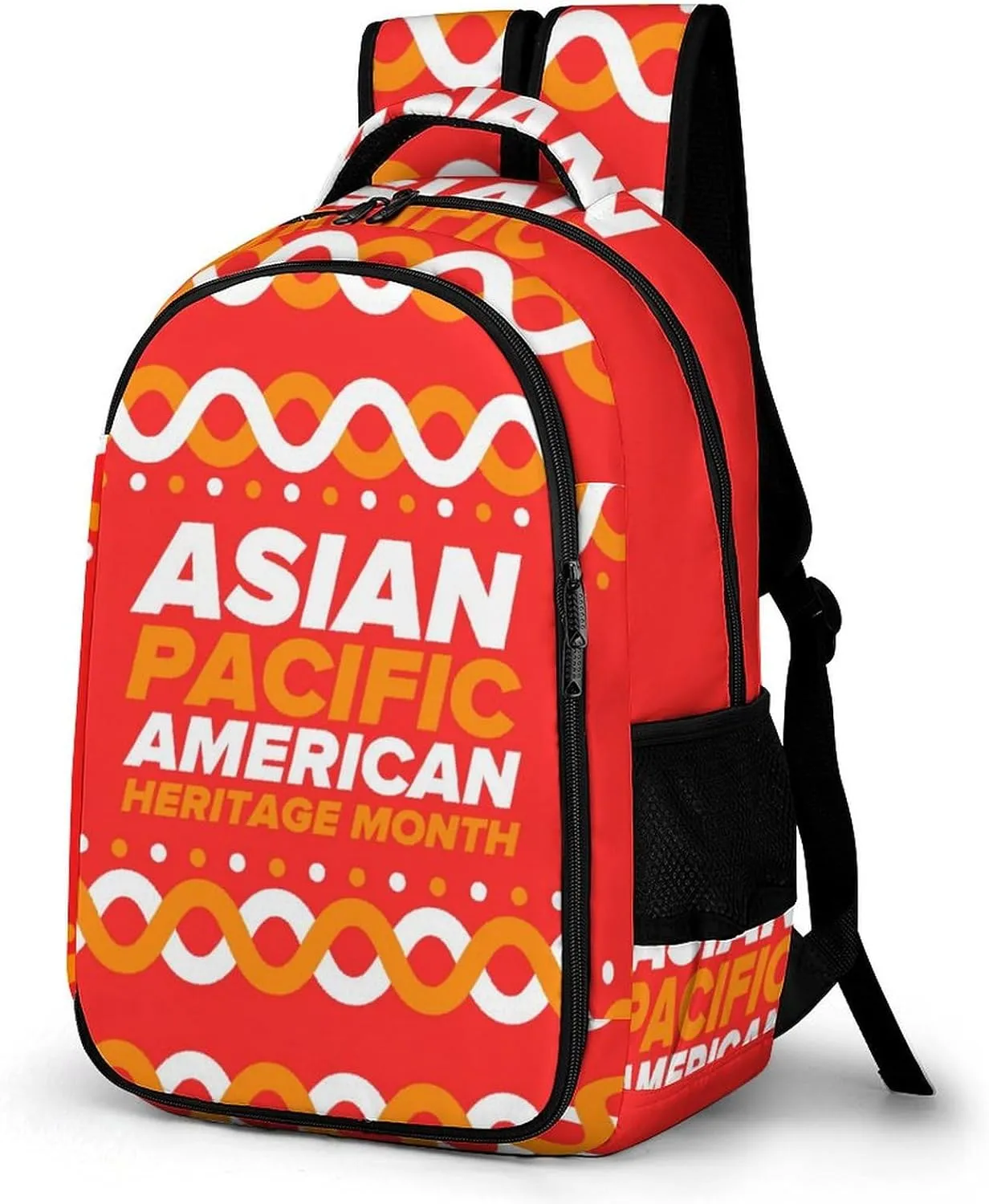 Asian American And Pacific Islander Heritage Month Backpack for Worker Teacher Business Hiking Travel Bag Shoulders Bag