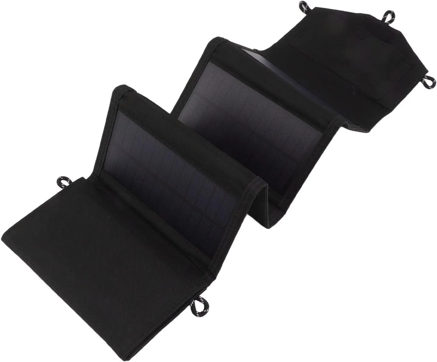 Asixxsix Portable Solar Panel Bag, 20W 5V Dual USB Output Foldable Solar Charger High Conversion Rate Solar Panel Folding Bag for Outdoor Camping Travel Hiking Cycling, Asixxsixqe1w3y6dra