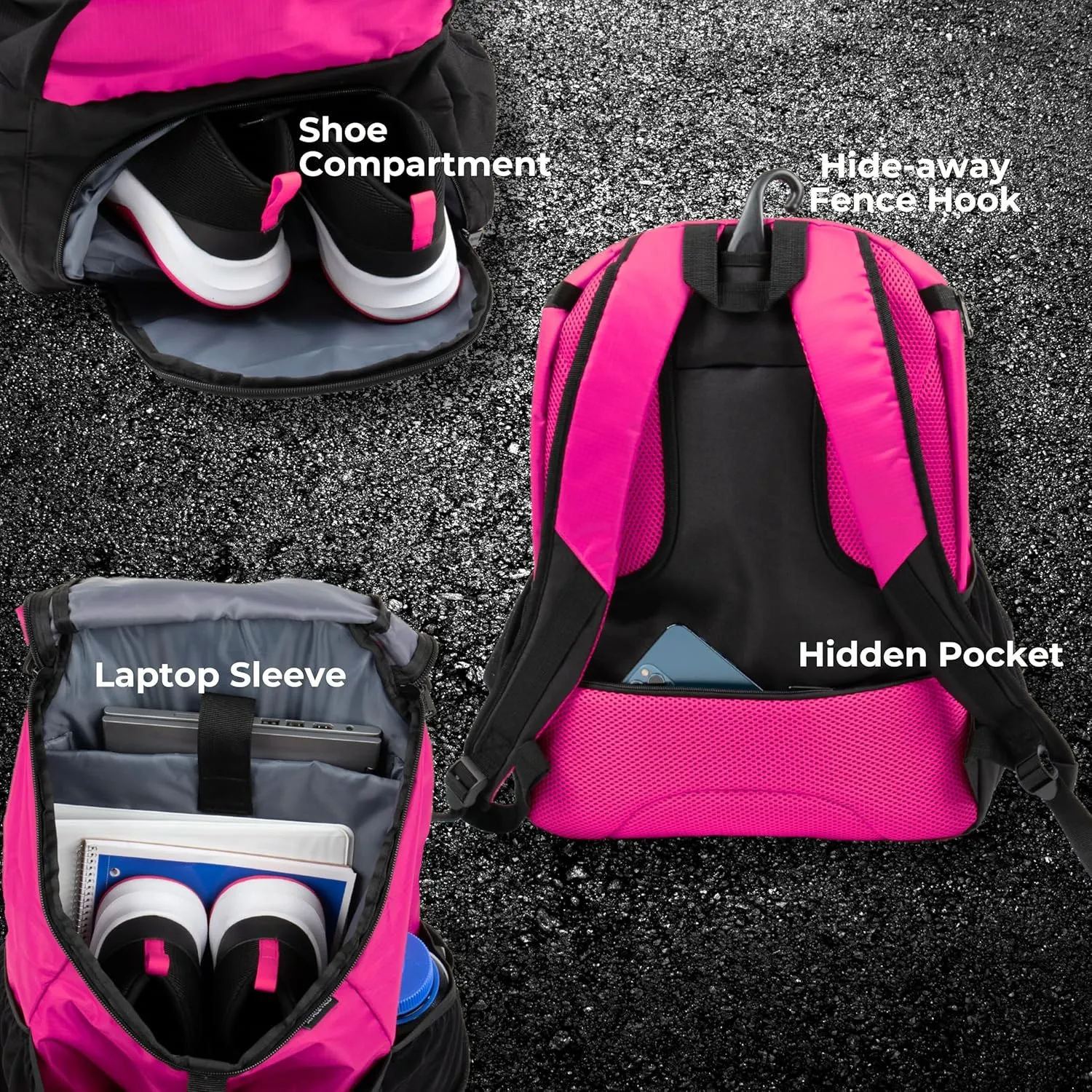 Athletico Basketball Bag - Large Basketball Backpack for Men & Women - Volleyball & Soccer