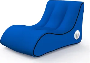 Automatic Inflatable Lounger Air Sofa Chair | Hammock-Portable | 10 Second Rapid Inflation | Waterproof | Anti-Air Leaking | Emergency Charging