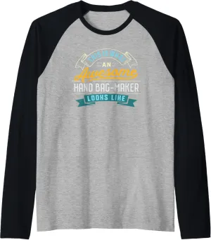 Awesome Job Occupation Graduation Raglan Baseball Tee