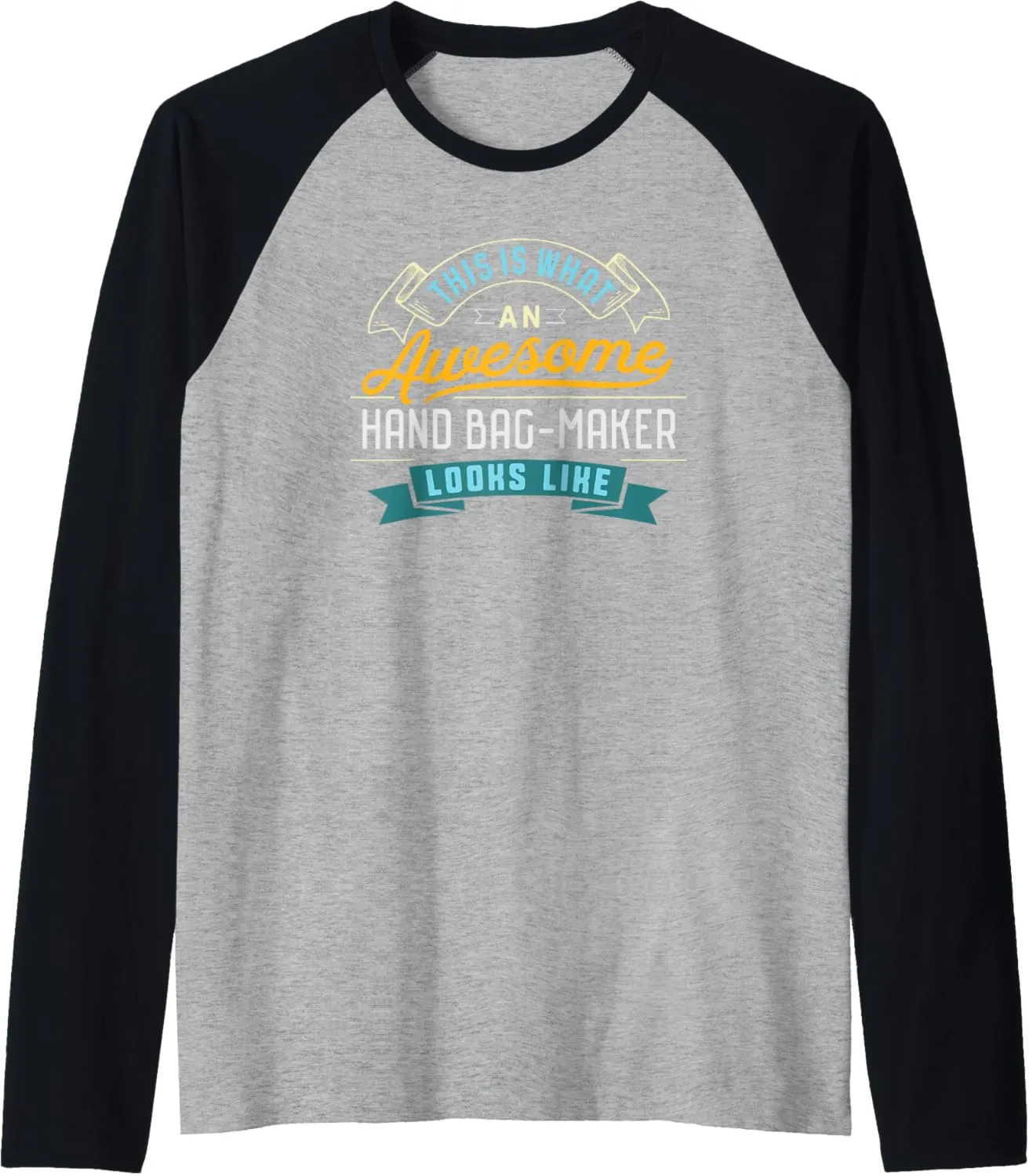 Awesome Job Occupation Graduation Raglan Baseball Tee