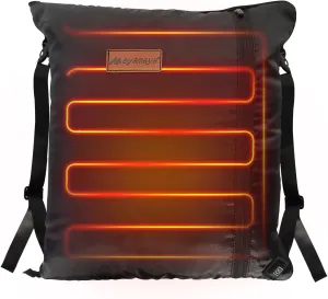 AYAMAYA Instant Heated TrekPak for Sleeping Bag, Hammock Underquilts,Heated Camping Blanket - Hot Pocket Wireless Heating Pads with 5000mAh Rechargeable Battery Stuff Sack for Winter Camping Hiking