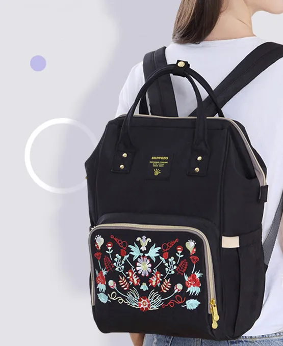 Baby Mummy bag multi-function large-capacity Mummy bag shoulder mother bag out backpack fashion maternal and child package