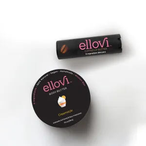 Back-to-School Dorm Bundle | Coffee Lip Butter & Creamsicle Body Butter | All-Natural, Vegan Skincare for Daily Hydration & Energizing Self-Care | 6 Pure Ingredients