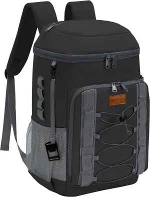 Backpack Coolers Insulated Leak Proof, 30/45 Cans Beach Cooler Backpack, Water-Resistant Soft Cooler Bag for Camping Picnic