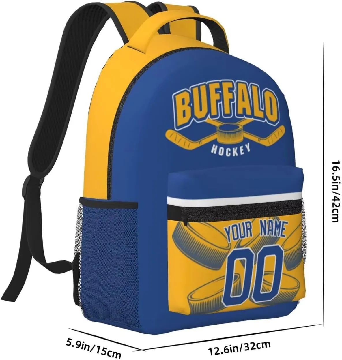 Backpack for School,16L High Capacity,Personalized Name And Number,Gift for Men.