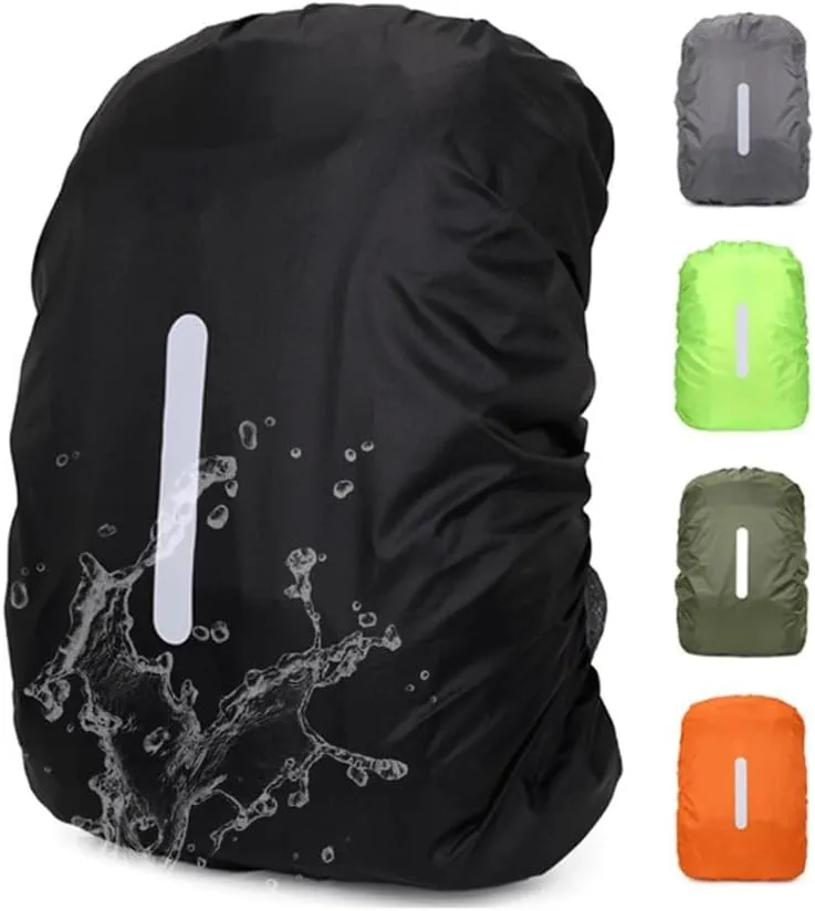 Backpack Rain Cover 20-70L Large Capacity Outdoor Camping Hiking Mountaineering Dust Backpack Bag Waterproof Rain Cap Cover