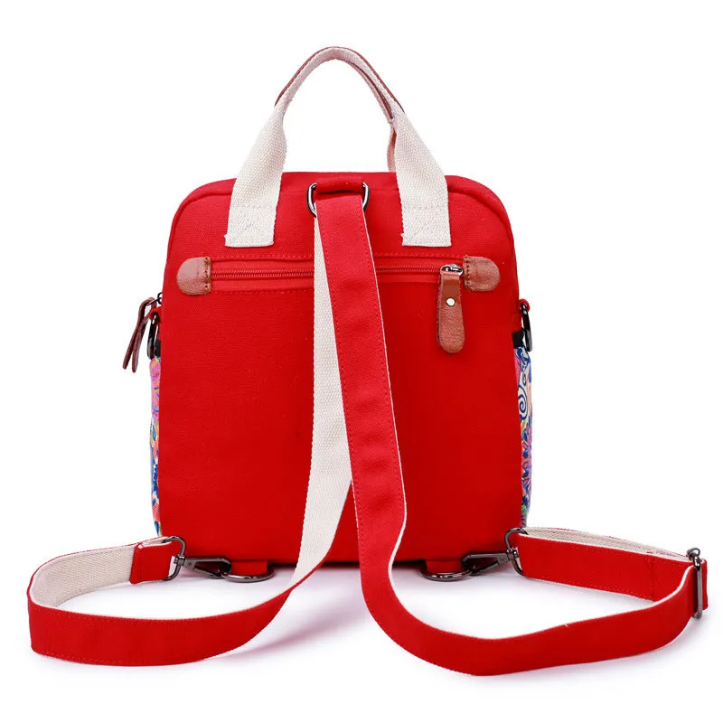 Backpack toting multifunction baby pony mother bag