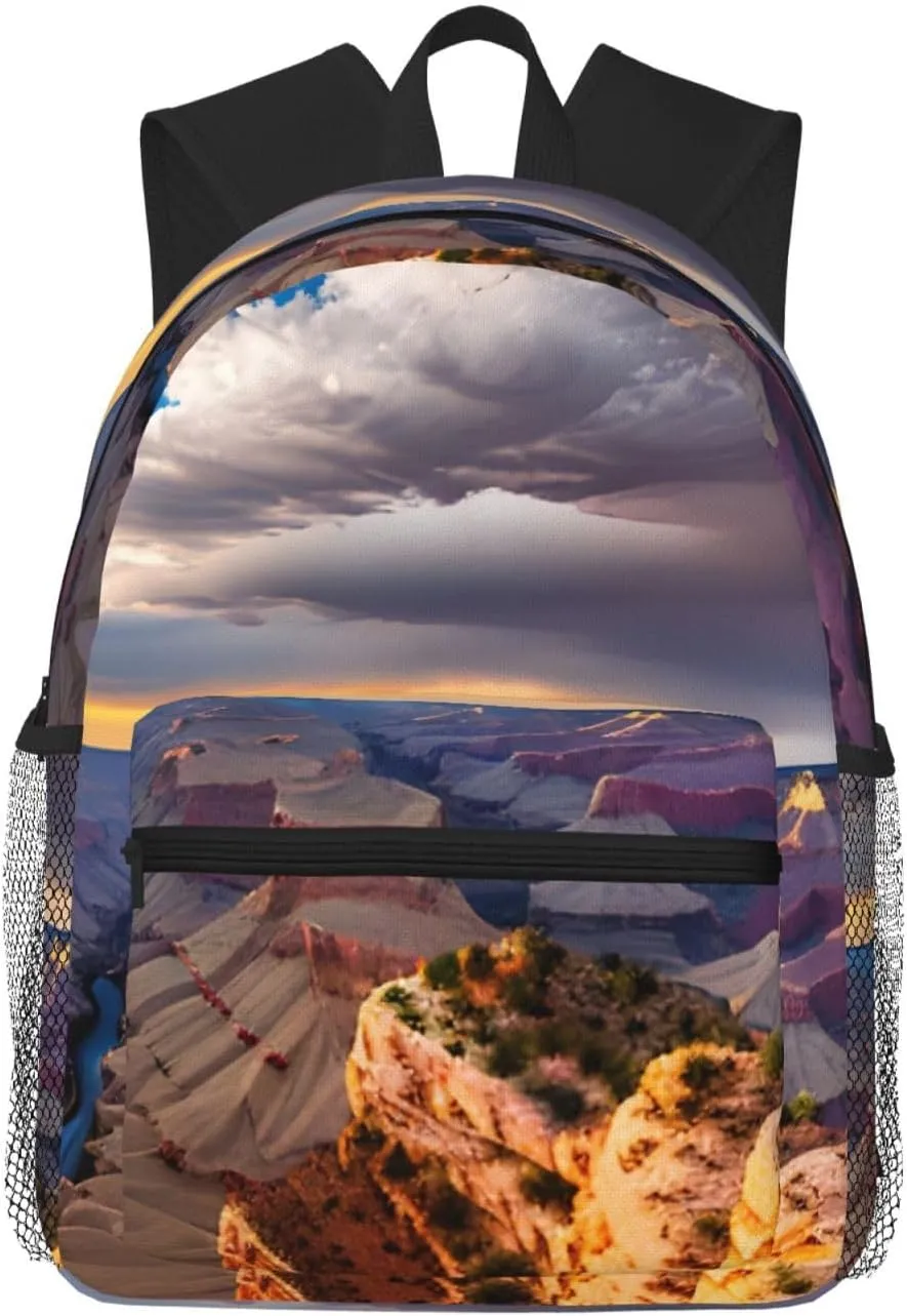Beauty Grand Canyon 1 print Lightweight comfortable backpack Laptop Gym casual backpack Travel bag for unisex