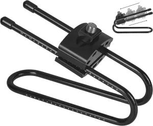 BESNIN Bike Seat Shock Absorber Hock Absorbent Saddle Spring Seat Shock Absorber Universal Bike Saddles Shock Absorber for City Bikes AL6061 Withstand 120KG MAX