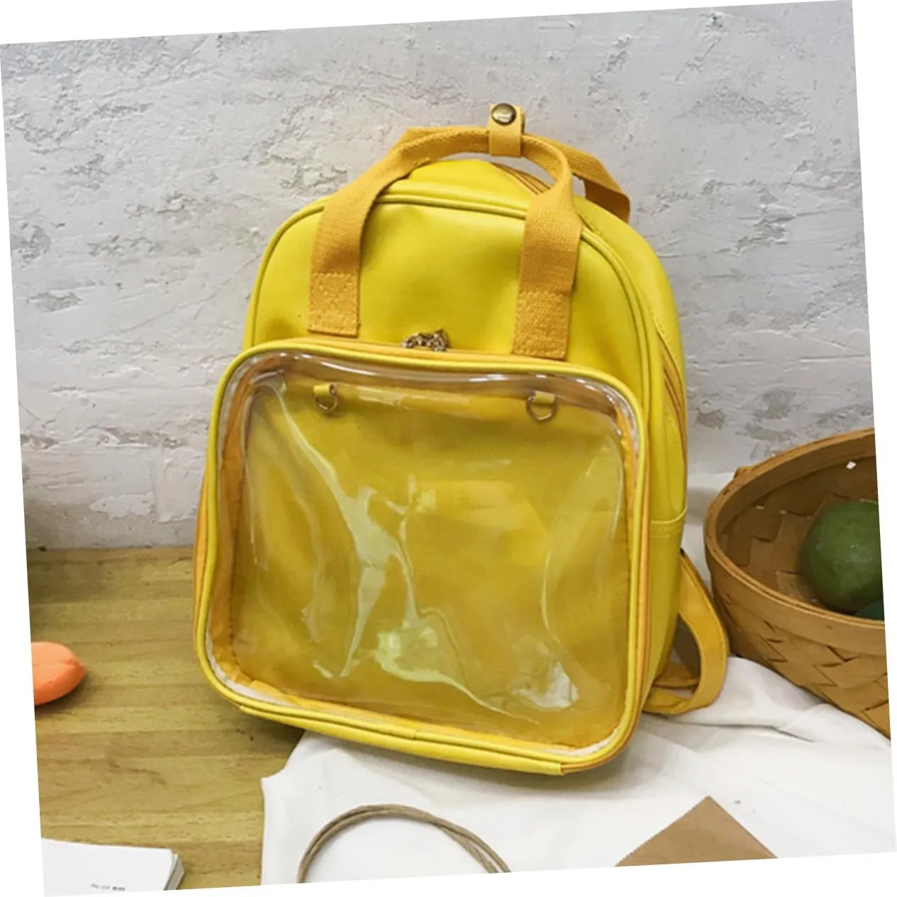 BESPORTBLE Stitch Backpack for Girls Pvc Candy Backpack Large Capacity Perfect School Bag for Students Women Men