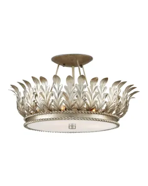 Biddulph Silver Semi-Flush Mount