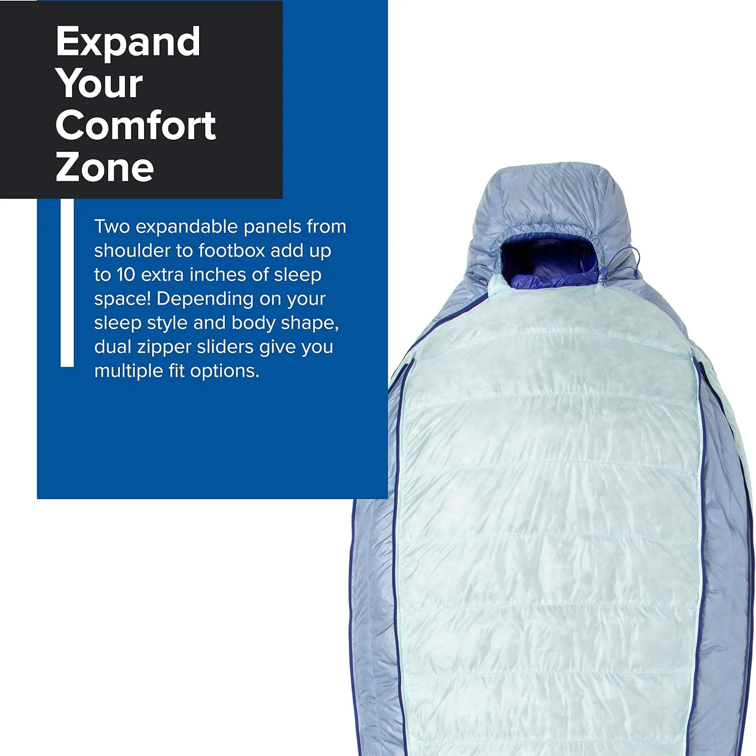 Big Agnes Women's Torchlight UL Expandable Down Mummy Sleeping Bag