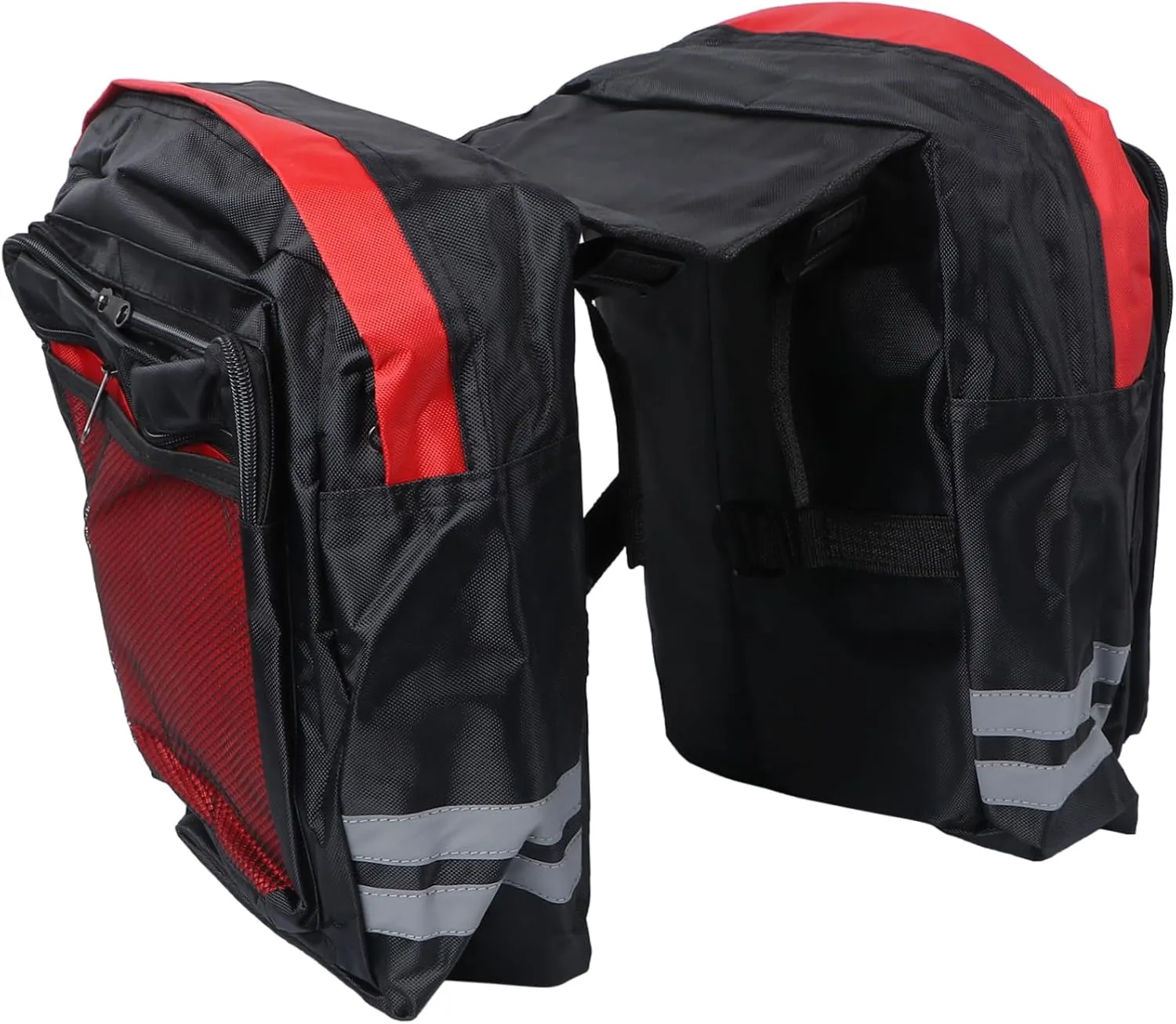 Bike Rack Backpacks Double Saddlebags Frame Bag Tapes Perfect for Key Small Items