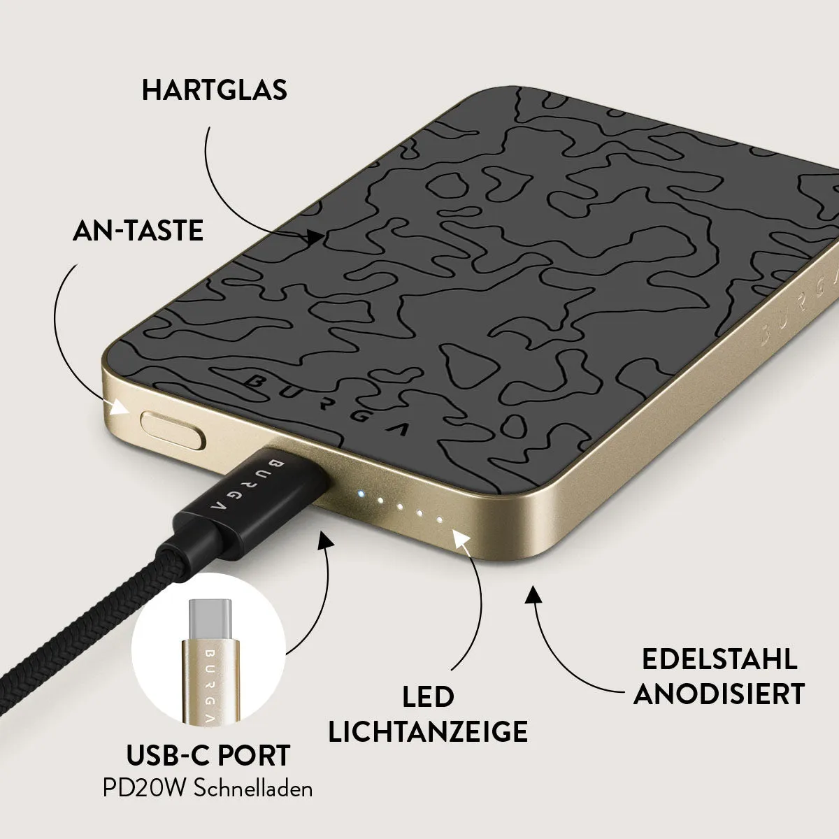 Black Rock - Magnetic Powerbank