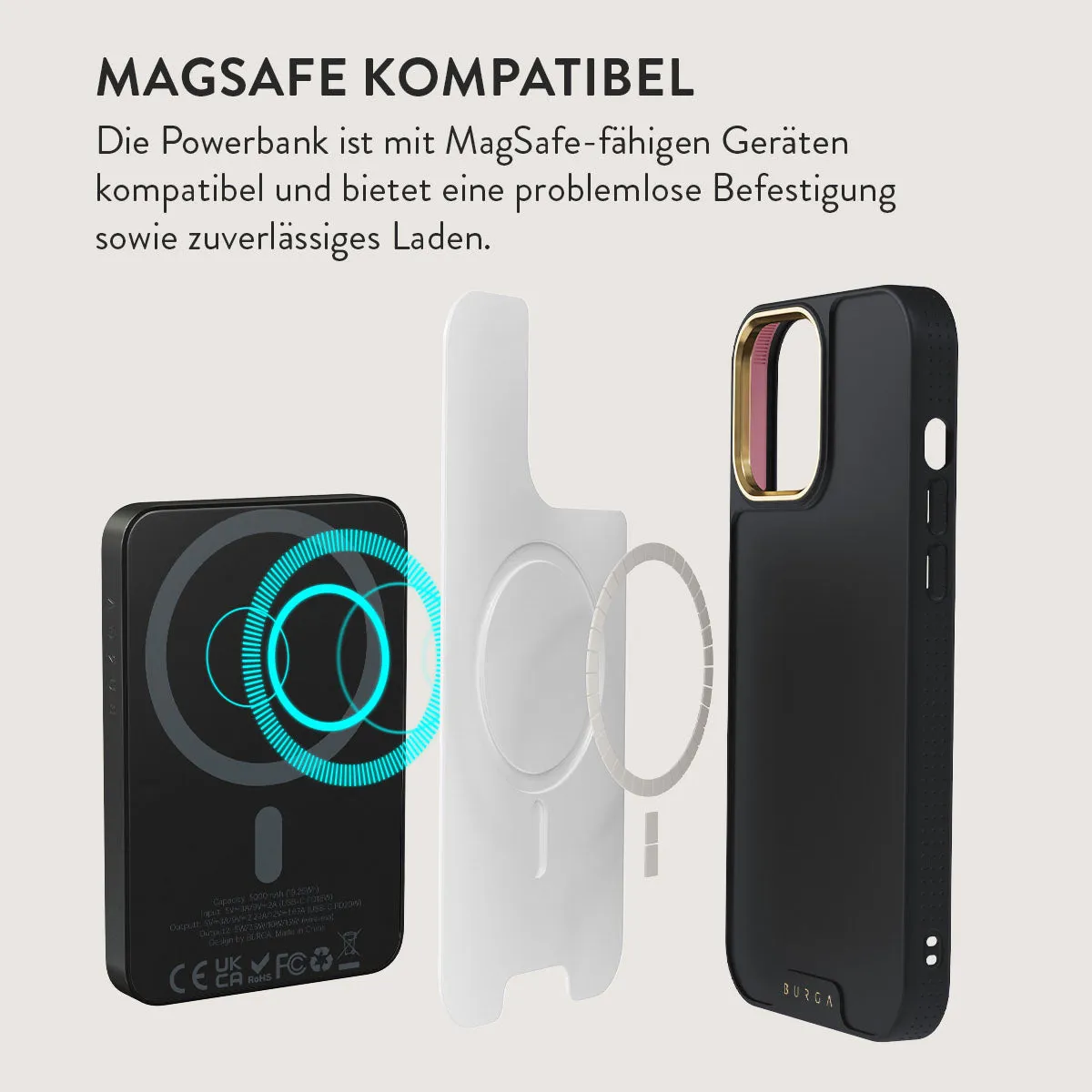 Black Rock - Magnetic Powerbank