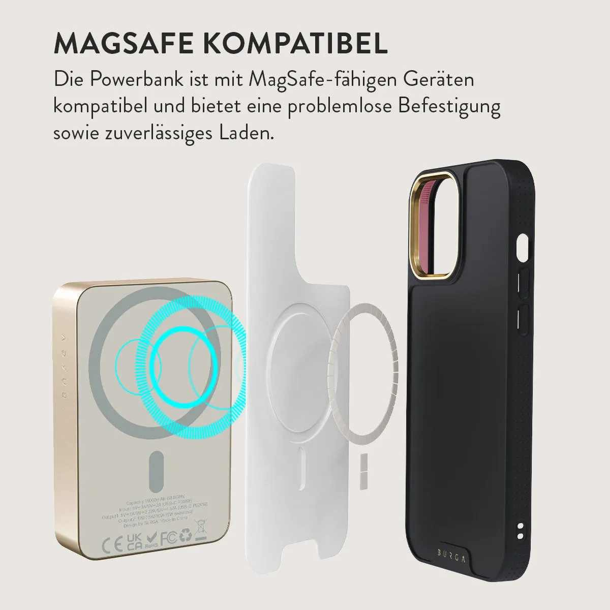 Black Rock - Magnetic Powerbank