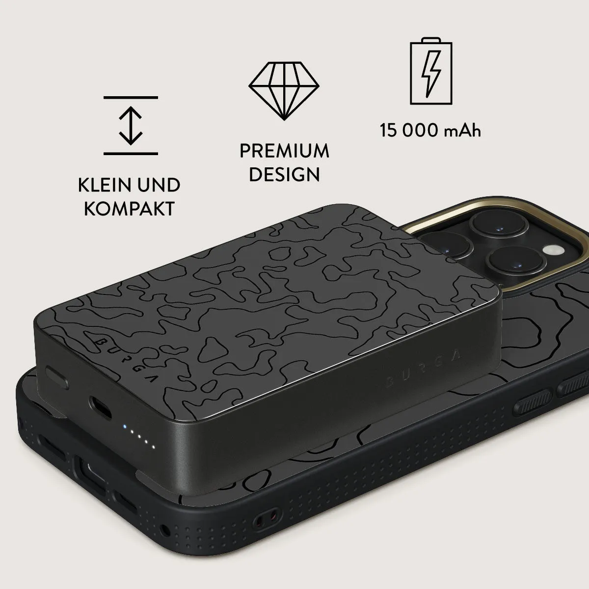 Black Rock - Magnetic Powerbank