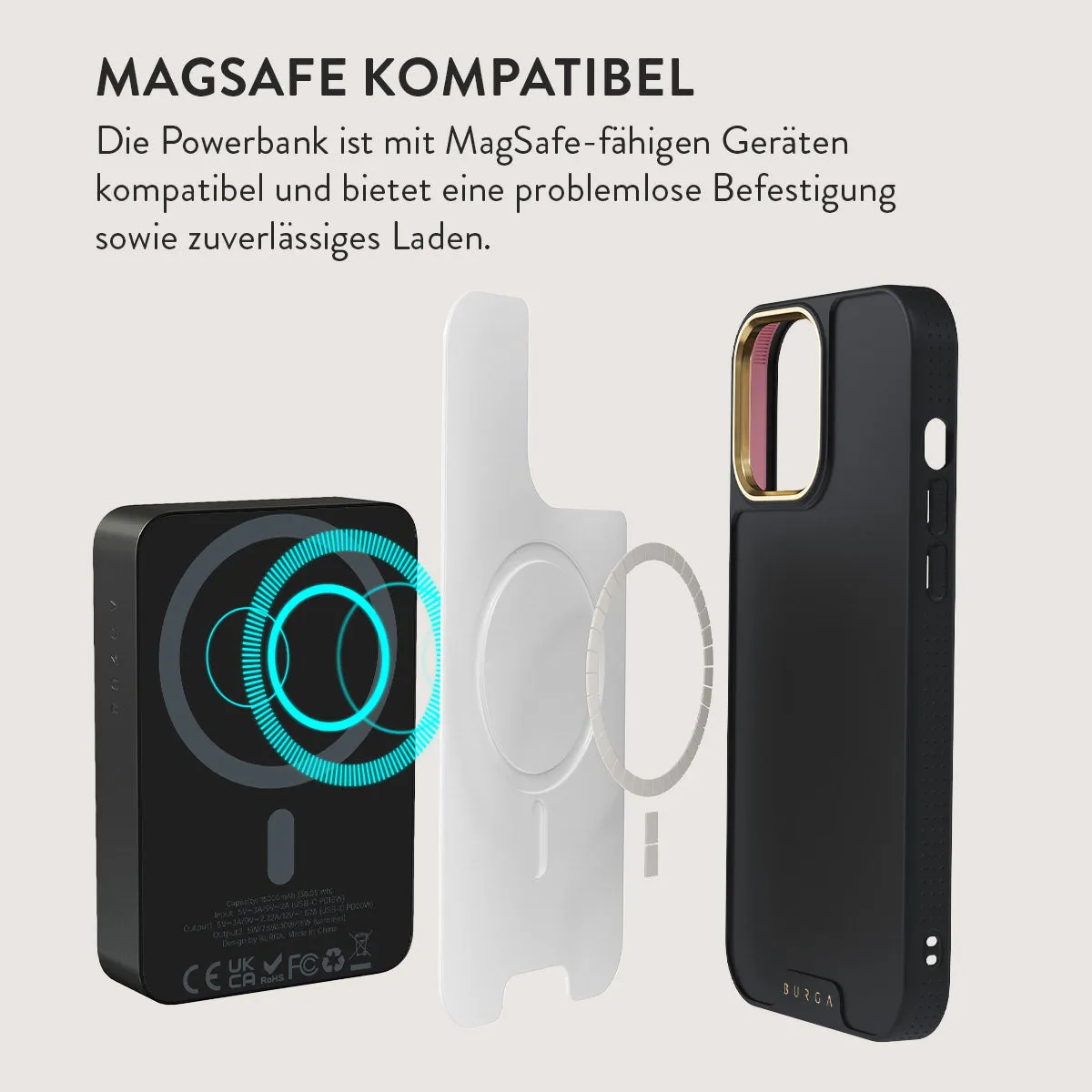 Black Rock - Magnetic Powerbank