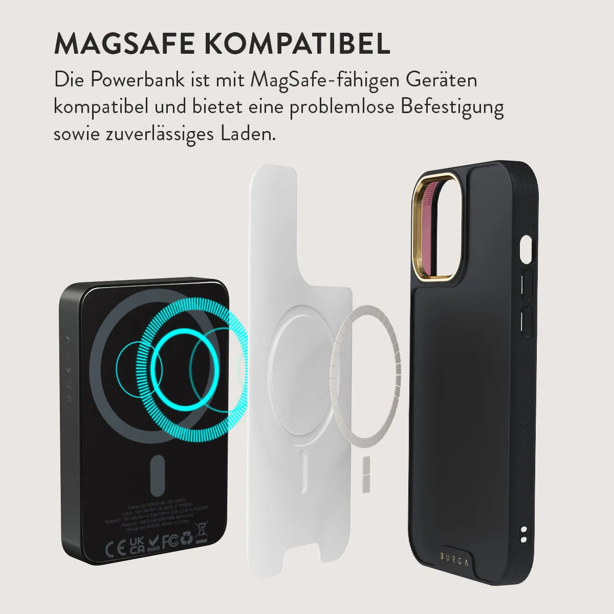 Black Rock - Magnetic Powerbank