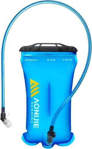 BlueField 1.5L 2L 3L Hydration Pack Water Reservoirs for Backpacks Hydration Bottle Soft Flask For Running Camping Hiking Bicycl (1.5L)