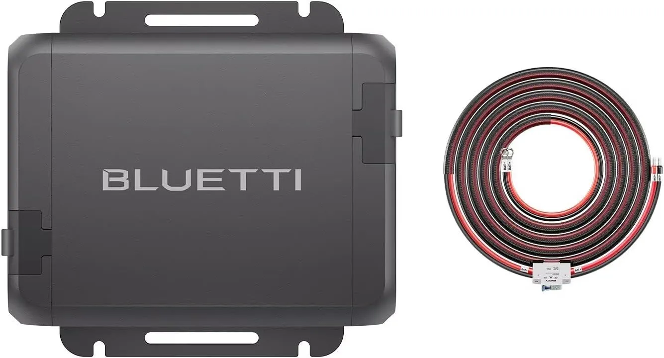 BLUETTI Charger 1, 560W Alternator Charger, Fast DC-DC Charger for Portable Power Stations, 6X Faster Than Cigarette Chargers, Compatible with 95% Solar Generator, Perfect for Road Trips, RVing