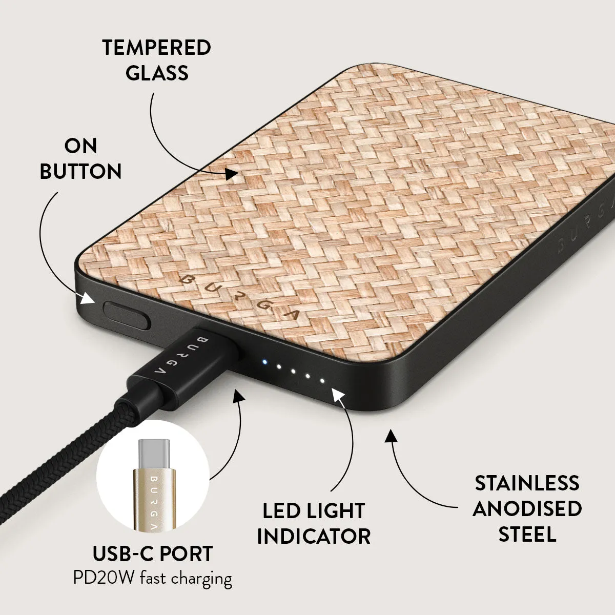 Boho Dreams - Magnetic Power Bank