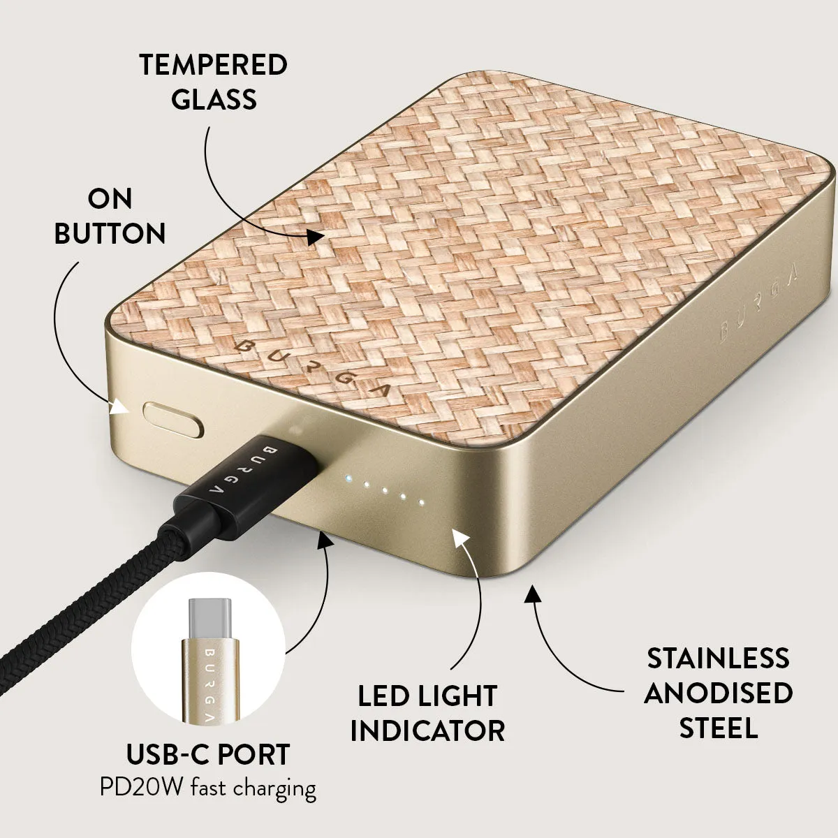 Boho Dreams - Magnetic Power Bank
