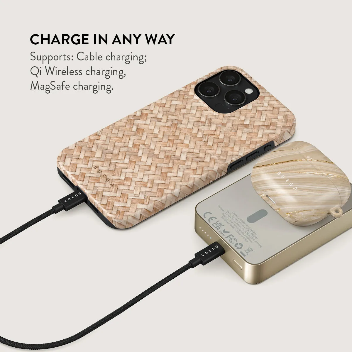 Boho Dreams - Magnetic Power Bank
