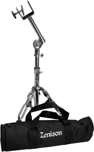 Bongo Stand GIG Bag, Chrome PRO Double BRACED Pivot Adjustable Latin Percussion