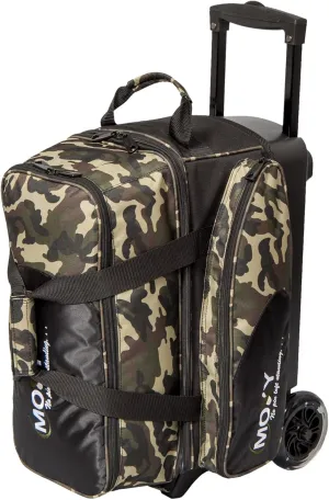 Bowlerstore Products Moxy Blade Premium Double Roller Bowling Bag- Camo