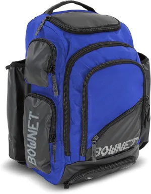 Bownet Commando Bat Bag - Holds 3 Full-Size Baseball Bats - Ultimate Batting Backpack for Boys and Girls Players - Youth Baseball Bag with Large Main Compartment