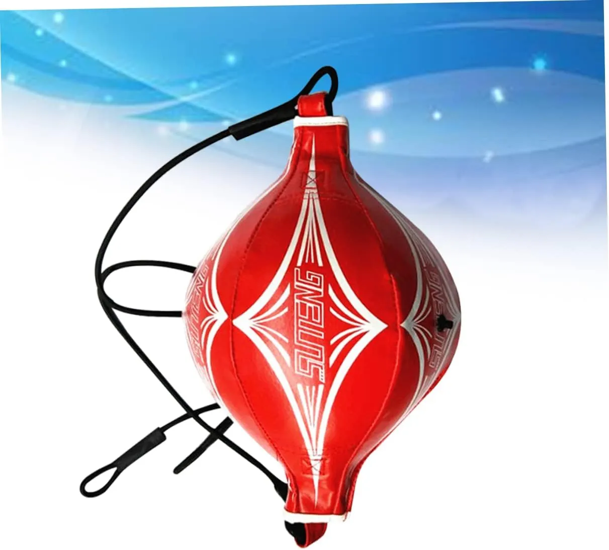 Boxing Ball Leather Ball Portable Bag Double End Punching Ball Double End Bag Anchor Boxing Bag Punching