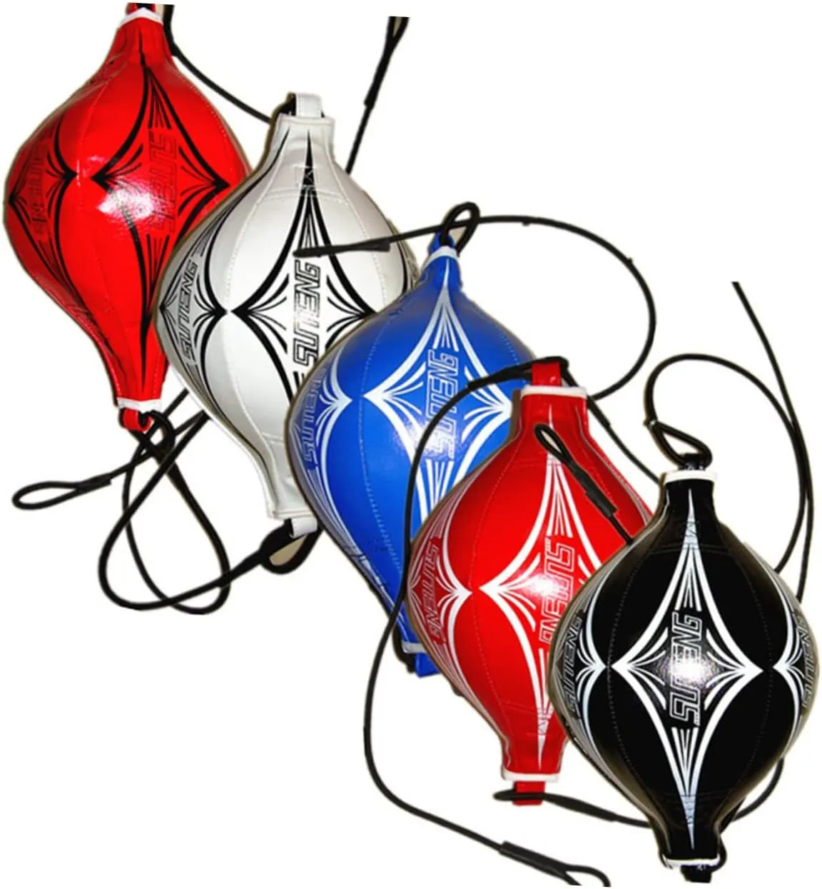 Boxing Ball Leather Ball Portable Bag Double End Punching Ball Double End Bag Anchor Boxing Bag Punching