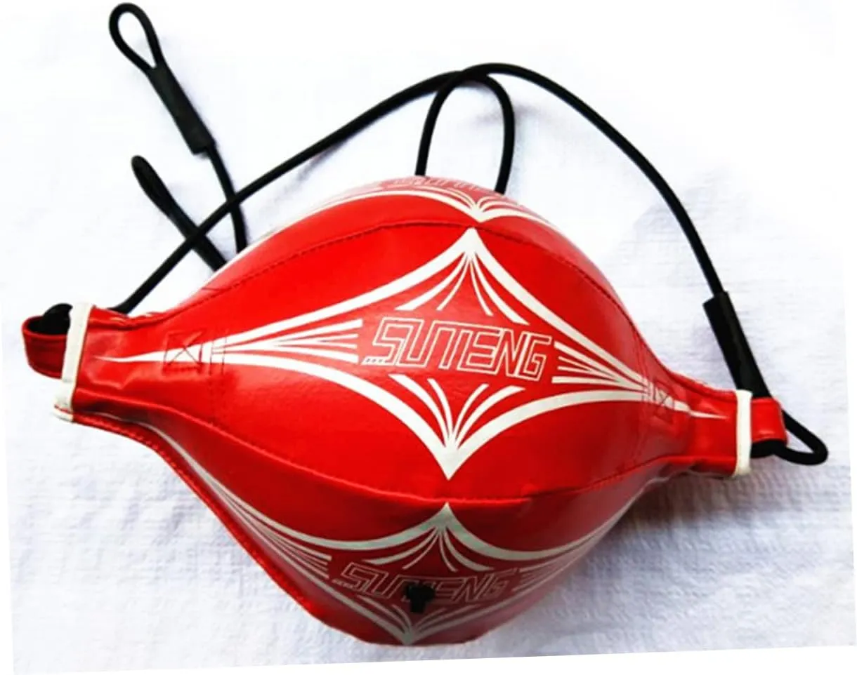 Boxing Ball Leather Ball Portable Bag Double End Punching Ball Double End Bag Anchor Boxing Bag Punching