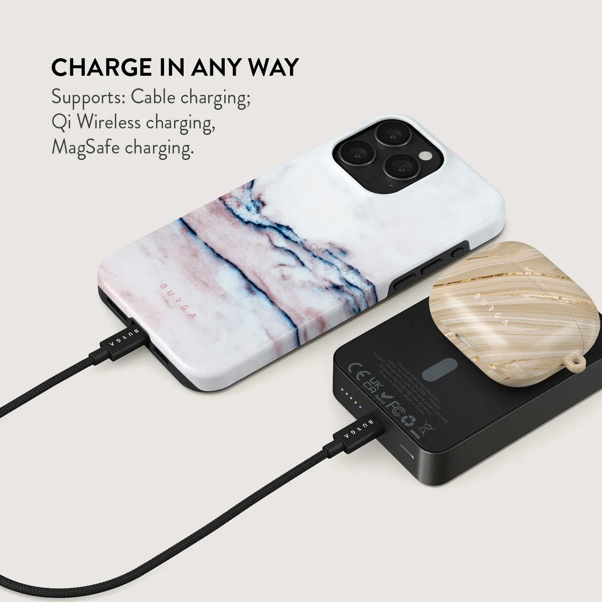 Bubble Gum - Magnetic Power Bank