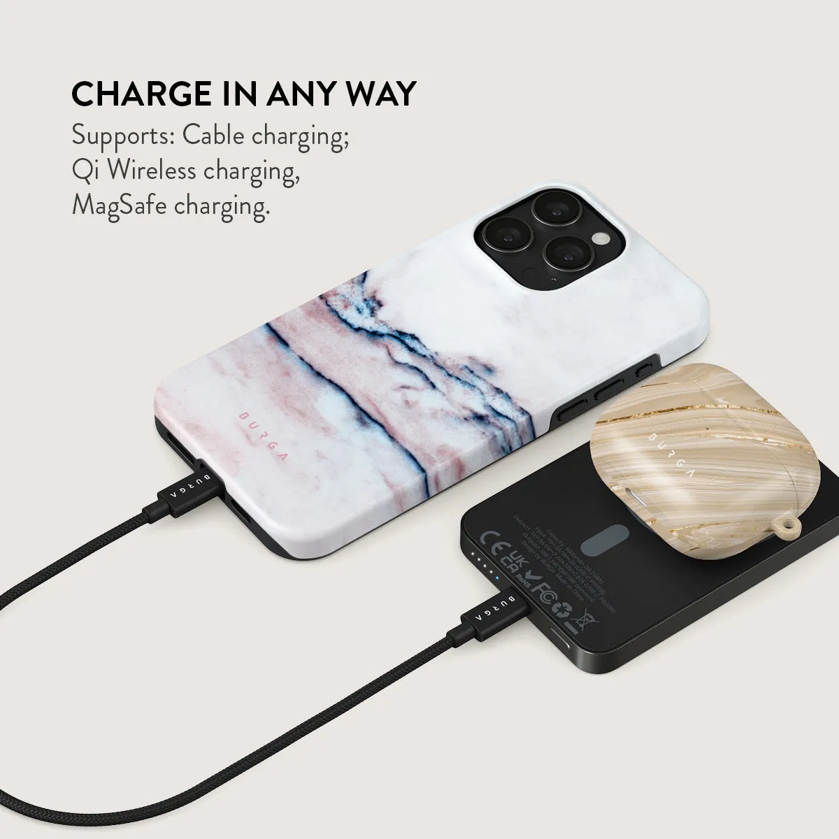 Bubble Gum - Magnetic Power Bank